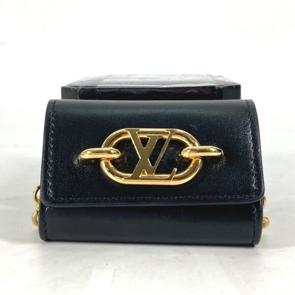 LOUIS VUITTON Chain Bijoux Sac-Earphone Holder LV Link airpods case - Picture 1 of 16
